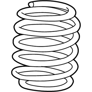 Chrysler 200 Coil Springs - 5168668AB