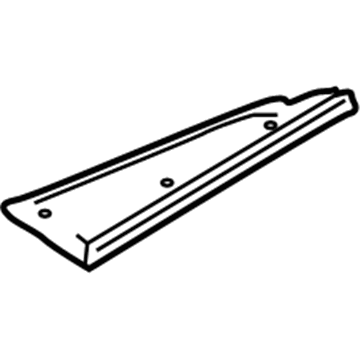 Mopar 4279783AB Bracket-Fuel Tank SKID Plate