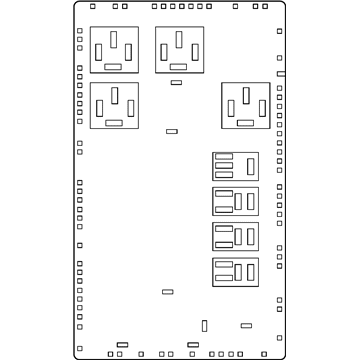 Mopar 56049916AA Fuse Box Module Unit