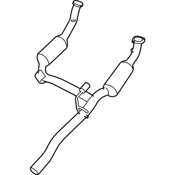 2008 Dodge Nitro Exhaust Pipe - 52125351AC