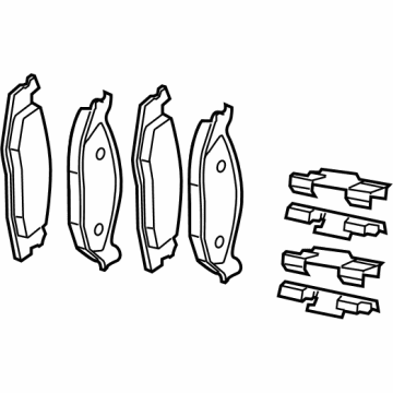 Jeep Grand Cherokee L Brake Pad - 68531132AA