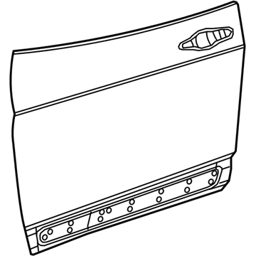 Mopar 68442761AA Front Door Outer Repair