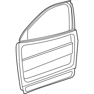 Mopar 68640462AA DOOR-FRONT