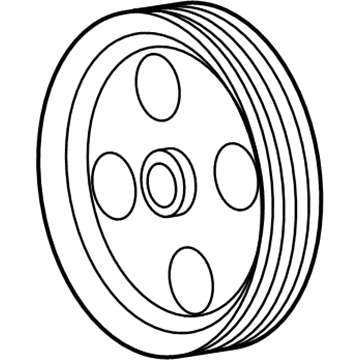 Mopar 68078769AA Pulley-Power Steering Pump