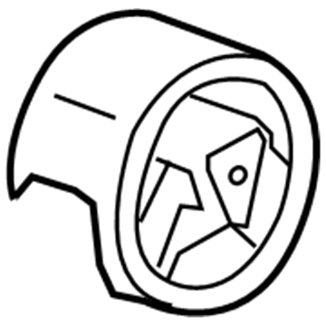 Mopar 5085507AB BUSHING-ISOLATOR