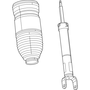 Jeep Grand Wagoneer L Air Suspension Spring - 68409690AE