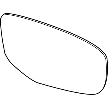 Mopar 68188634AA Glass-Mirror Replacement