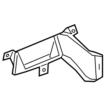 Mopar 68394527AB Duct-Floor