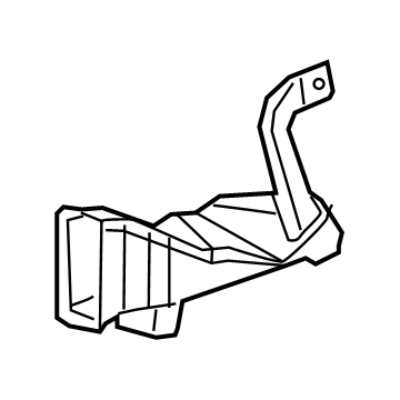 Mopar 68394567AB Duct-Floor