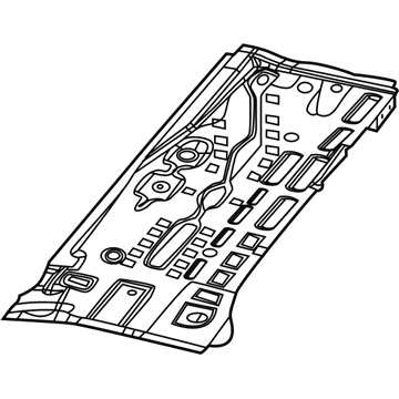 2020 Jeep Compass Floor Pan - 68358136AA