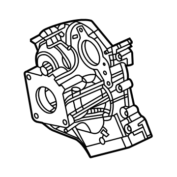 Mopar 68490207AA Cover-Chain Case