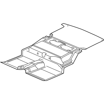 Mopar RK03XDVAH Carpet-Rear Floor