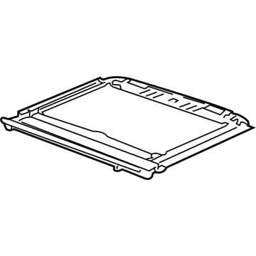 Mopar 5SD25DX9AG SUNSHADE-Rear Window