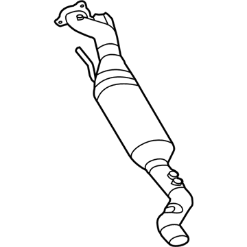 2018 Jeep Grand Cherokee Catalytic Converter - 68329875AA