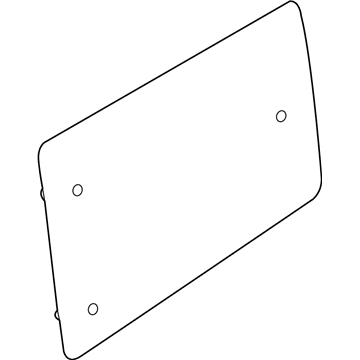 Mopar 68261841AA VENTGL-Rear Door