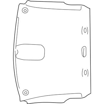 Mopar 5NY06BD1AA Headliner