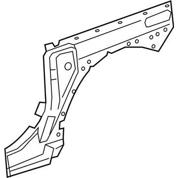 Mopar 68302758AB Reinforce-Quarter Inner