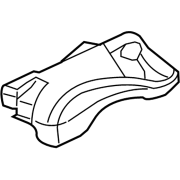 Mopar 4865640AE PLENUM-Fresh Air Inlet