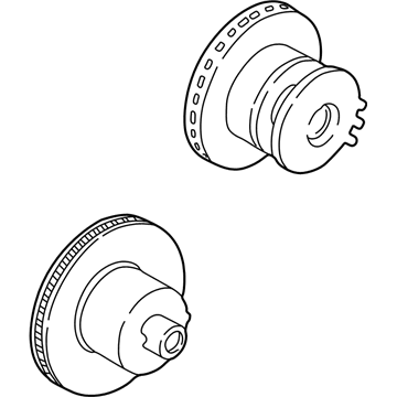 1990 Dodge Ram Wagon Wheel Hub - 4428063