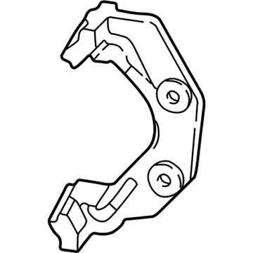 1993 Dodge Ram Wagon Brake Caliper Bracket - 3699992