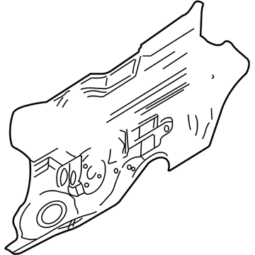 Mopar 5027890AA SILENCER-COWL PLENUM Panel