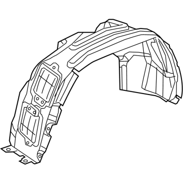 Mopar 68287923AC Shield-WHEELHOUSE