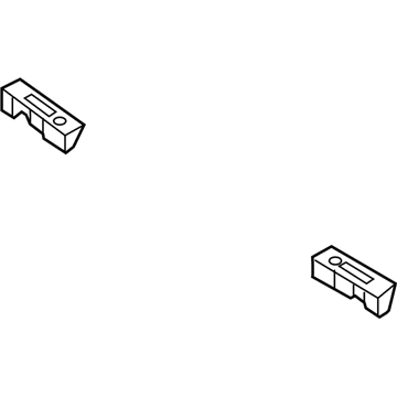 Mopar 5140939AA Plate-Convertible Roof Pin Hold D