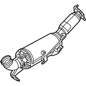 2022 Jeep Gladiator Catalytic Converter - 68508878AB