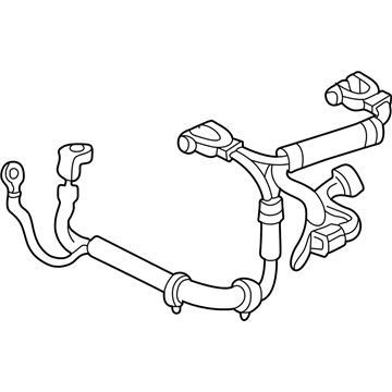 Mopar 56041908AB Alternator And Battery Wiring