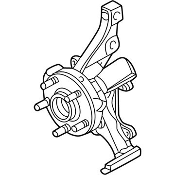 Mopar 4656090AF Front Steering Knuckle