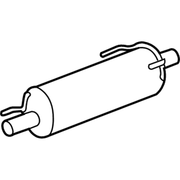 Mopar 55366318AC Exhaust Muffler