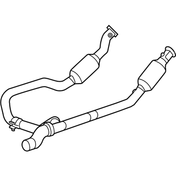 Dodge Ram 1500 Catalytic Converter - 55398204AC