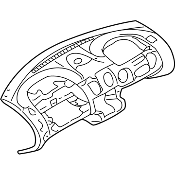 Mopar MR791352 Instrument Panel-Instrument