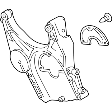 2000 Chrysler Voyager Alternator Bracket - MD161923