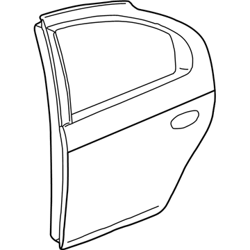 Mopar 5012463AG Panel-Rear