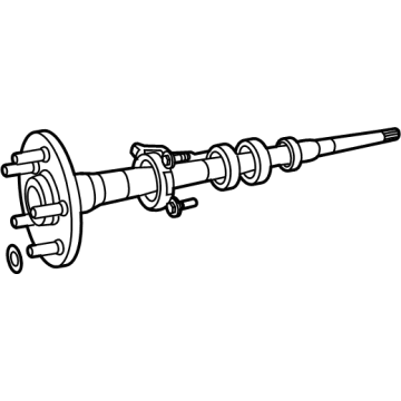 Mopar 68401893AA Axle Rear Shaft Left