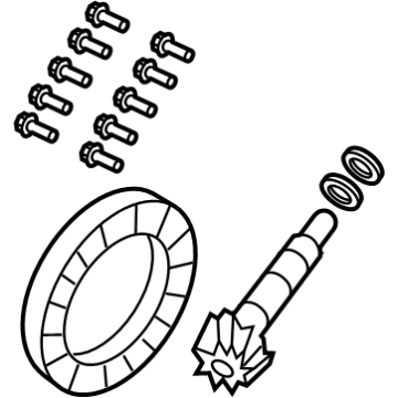 Mopar 68544667AA Gear Kit-Ring And PINION