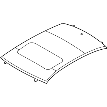 Mopar 5008792AG Panel-Roof