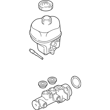 2011 Ram 2500 Brake Master Cylinder - V1100888AA