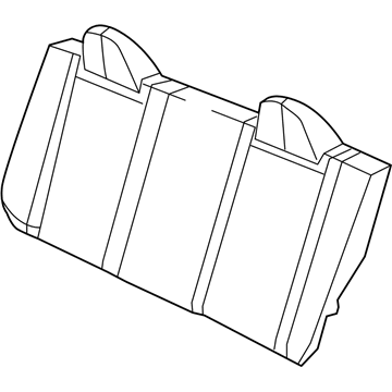 Mopar 1FU751J3AA Seat Back-Rear