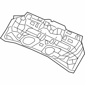 Mopar 68111364AF Pan-Center Floor