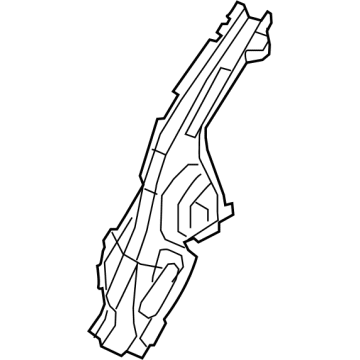 Mopar 68157502AE Rail-Rear Rail