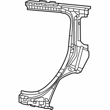 Mopar 68531356AH REINFORCE-BODY SIDE APERTURE