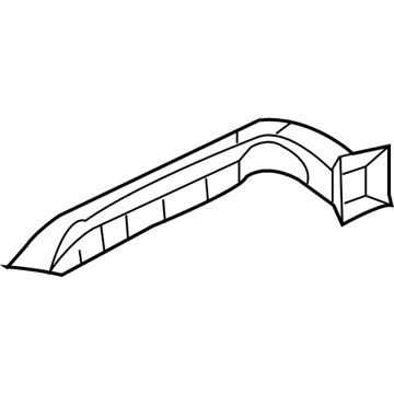 Mopar 5134446AE Duct-Instrument Panel