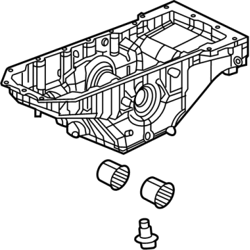 2022 Jeep Grand Cherokee Oil Pan - 68447708AF