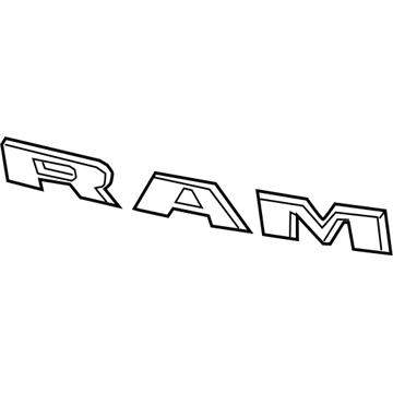 2021 Ram ProMaster City Emblem - 6VU38DX8AA