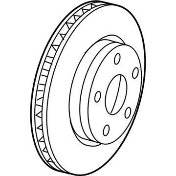 2023 Jeep Cherokee Brake Disc - 68242650AB