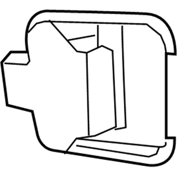 Mopar 55117160AE Shield-Seat Belt RETRACTOR