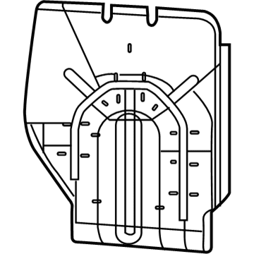 Mopar 68224707AC Foam-Seat Back