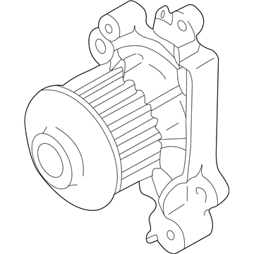 1992 Dodge Ram 50 Water Pump - MD300799